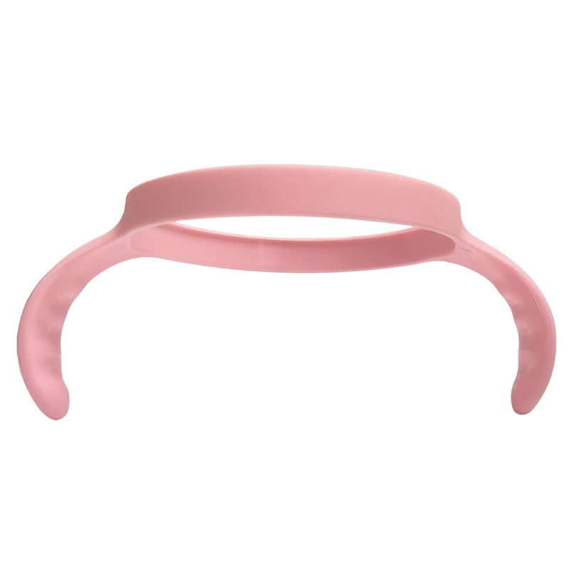 ROMIRUS مقابض زجاجات سهلة الإمساك متوافقة مع زجاجة تغذية الأطفال كوموتومو، وردي، 3 عبوات - Image 5